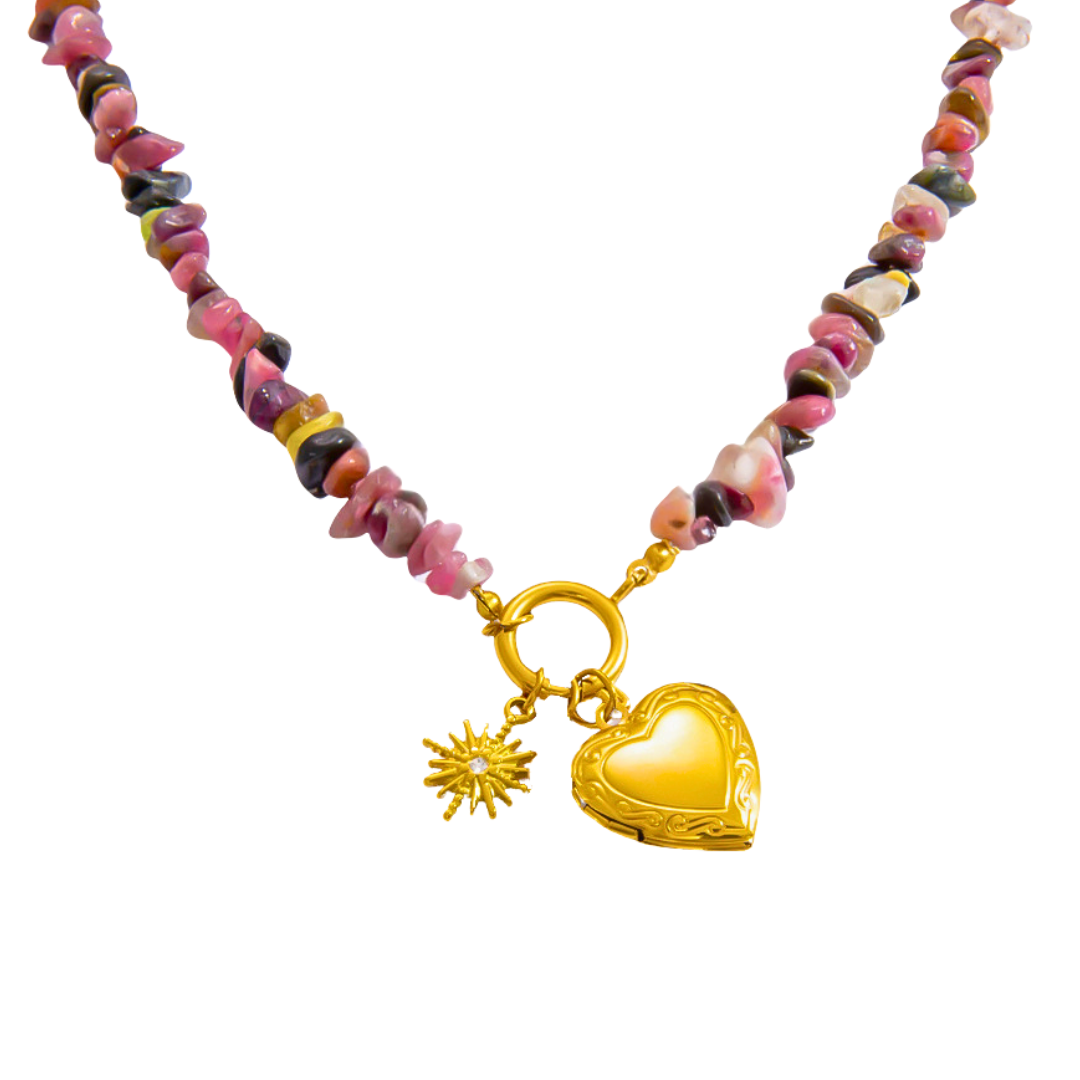 Collier CELESTINE, collection LES ROCHEUSES par AIFEE Jewelry. www.aifee-jewelry.com