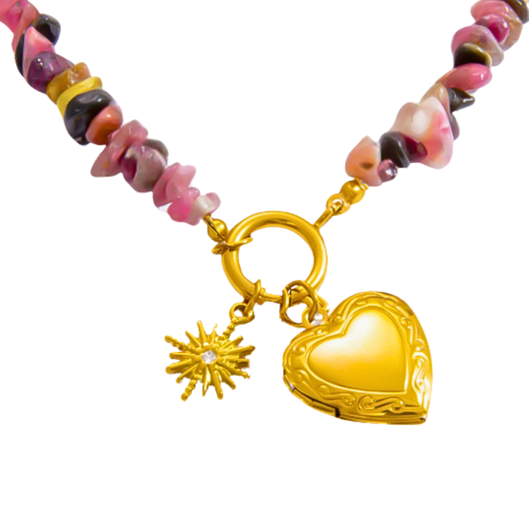 Collier CELESTINE, collection LES ROCHEUSES par AIFEE Jewelry. www.aifee-jewelry.com