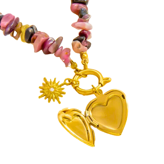 Collier CELESTINE, collection LES ROCHEUSES par AIFEE Jewelry. www.aifee-jewelry.com