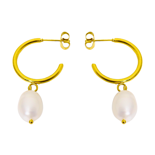 Boucles d'oreilles ANISSA, collection NUEE DE PERLES par aifee jewelry. www.aifee-jewelry.com