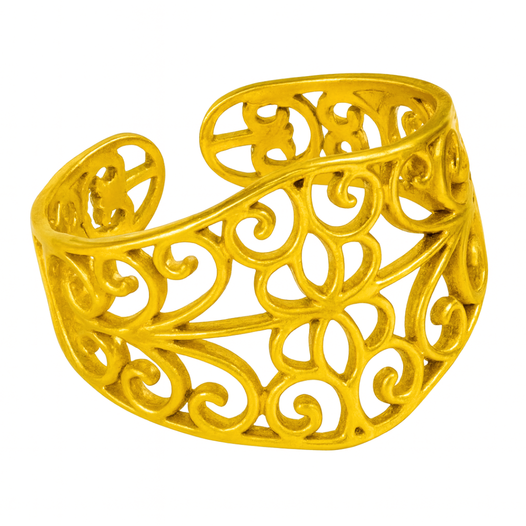 Bague EMMA - Acier inoxydable plaqué or