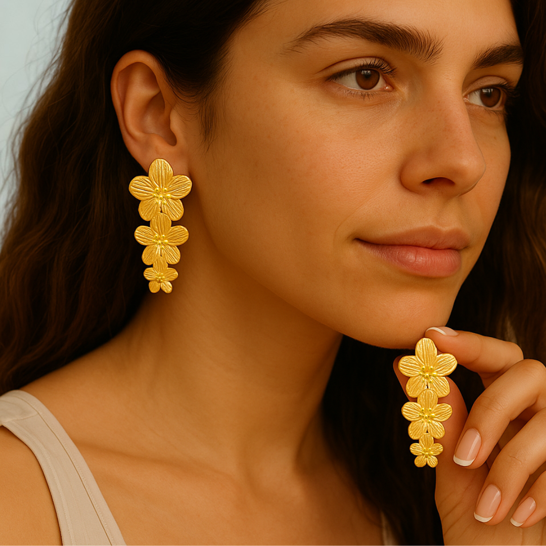 Boucles d'oreilles ROSIER