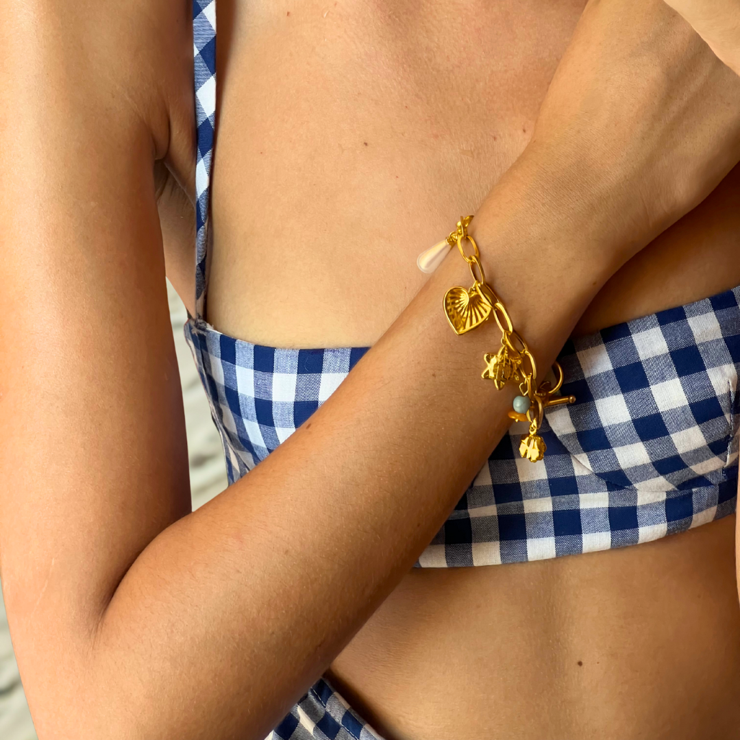 Bracelet ALICE - Acier inoxydable plaqué or