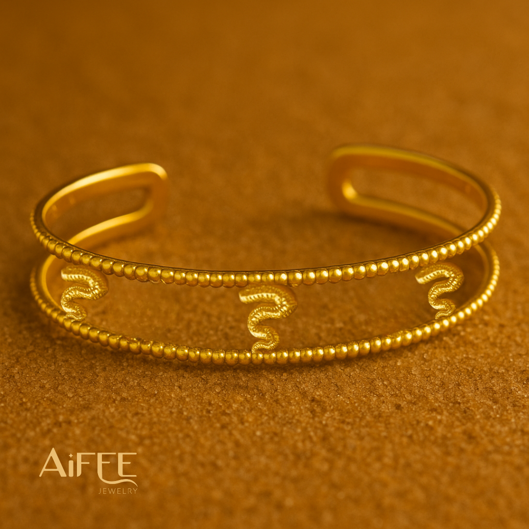 Bracelet manchette PYTHON