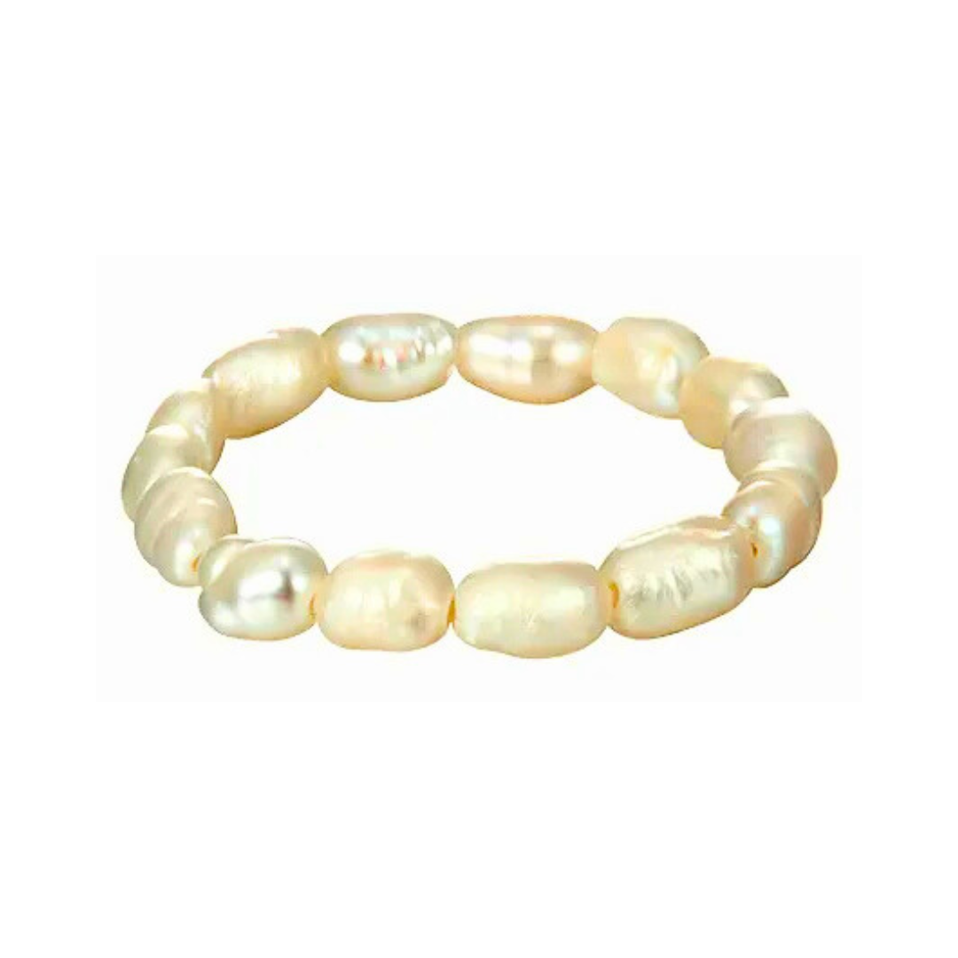 Bague BLANCHE, collection NUEE DE PERLES par AIFEE Jewelry. www.aifee-jewelry.com