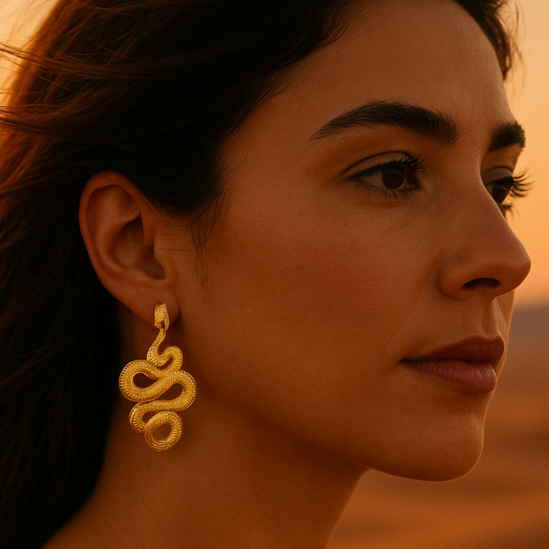 Boucles d'oreilles SERPENT