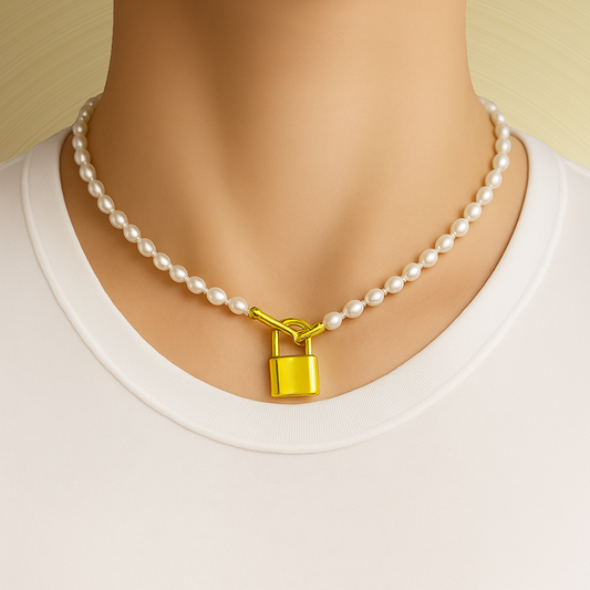 Collier LILI BETH, collection NUEE DE PERLES par AIFEE Jewelry. www.aifee-jewelry.com