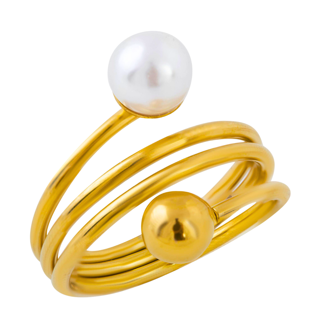 Bague PROMESSE, collection NUEE DE PERLES par AIFEE Jewelry. www.aifee-jewelry.com