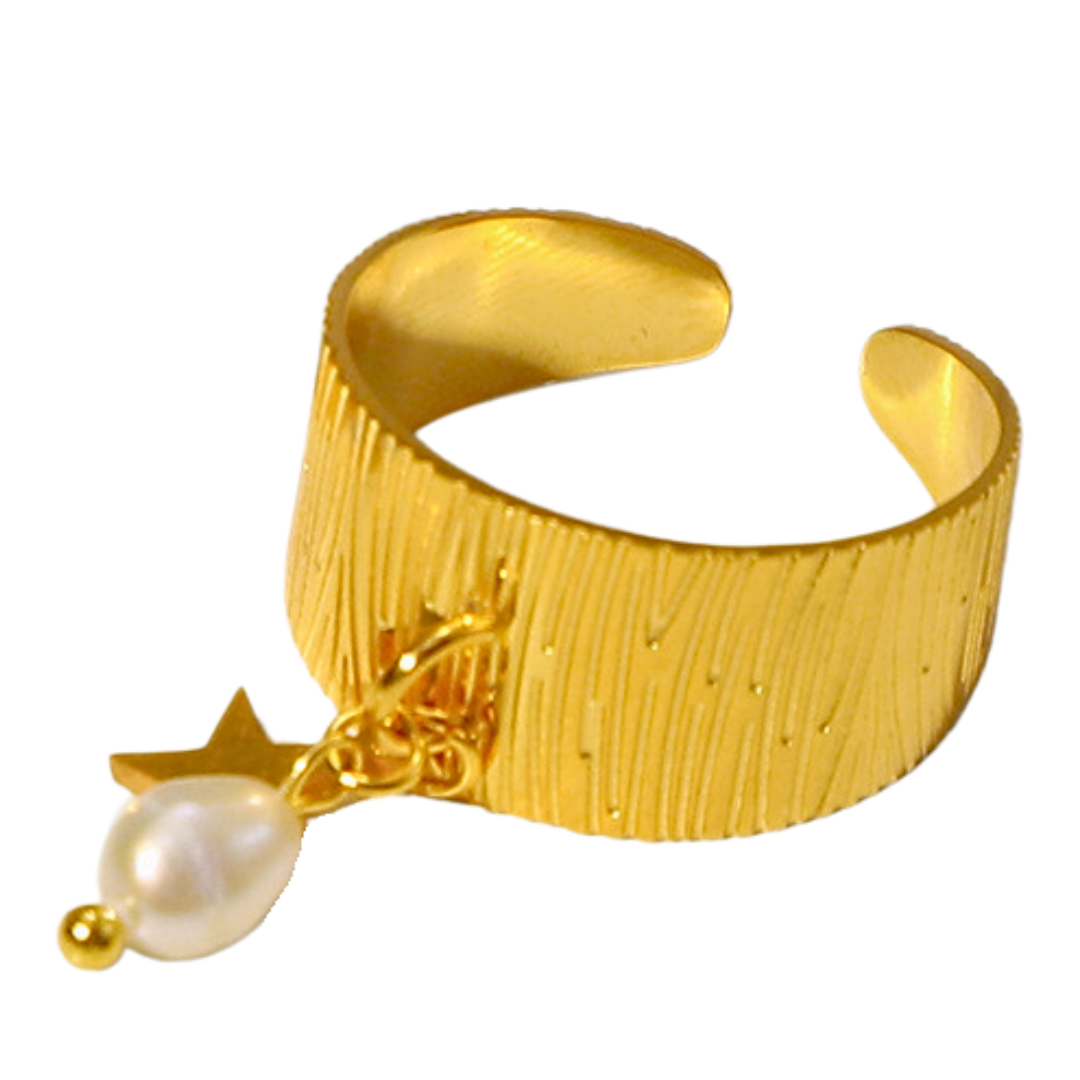 Bague SAMIA, collection NUEE DE PERLES par AIFEE Jewelry. www.aifee-jewelry.com