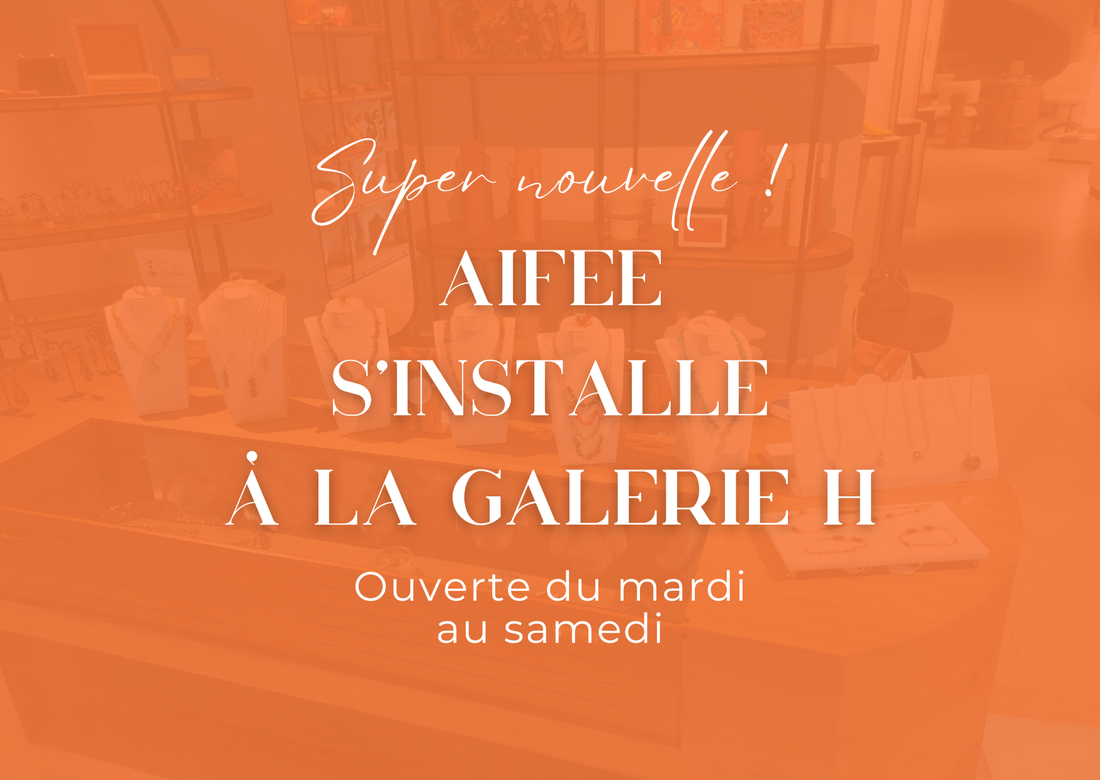 AIFEE Jewelry s’installe à la Galerie H à Casablanca 💕
