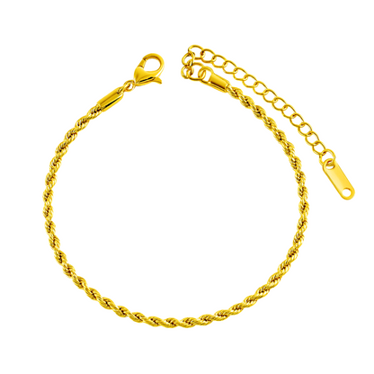 Bracelet PENELOPE - Acier inoxydable plaqué or