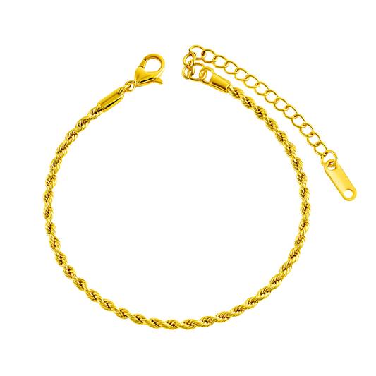 Bracelet PENELOPE - Acier inoxydable plaqué or