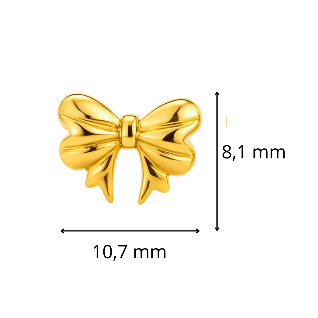 Ensemble FETE - Boucles d'oreilles et collier fins dorés à l'or