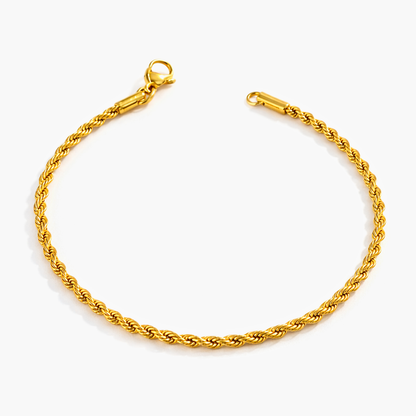 Bracelet PENELOPE - Acier inoxydable plaqué or